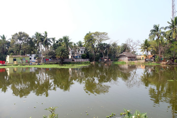 Kumrokhali village in West Bengal, India