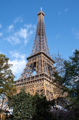 Beautiful City View Of Paris In France. Paris Is The Global Center For Art, Fashion, Gastronomy And Culture In Europe