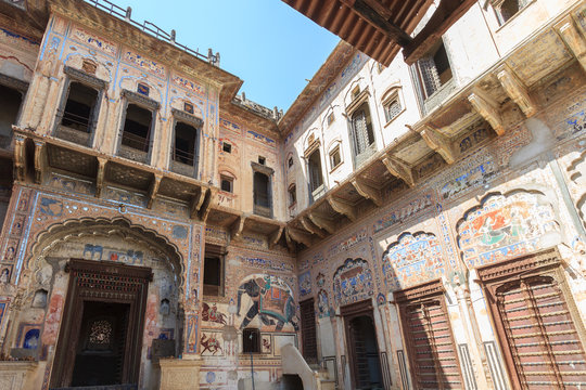 Haveli in Mandawa, Rajasthan, India