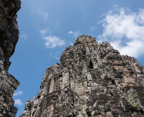 Bayon temple in Ankor Wat (Cambodia)