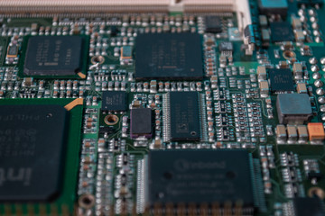 Modern electronic rugged embedded CPU board