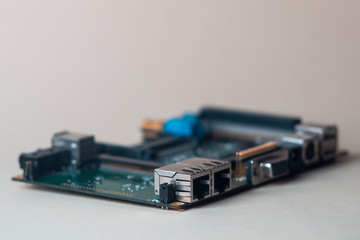 Modern electronic rugged embedded CPU board