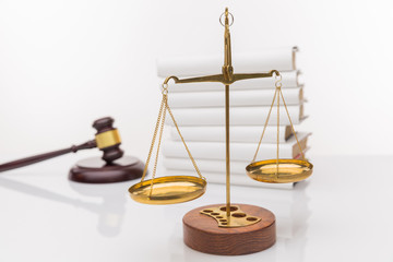 Notary public wax stamper and wax seal on document.