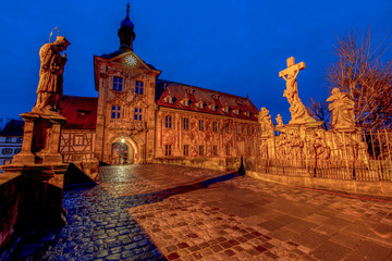 Townhal (altes rathaus)l of Bamberg, Germany, a world heritage