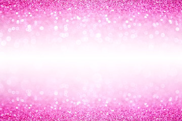 Fancy hot pink glitter sparkle girly background