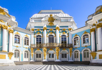 Hermitage Pavilion in the Catherine Park in Tsarskoye Selo