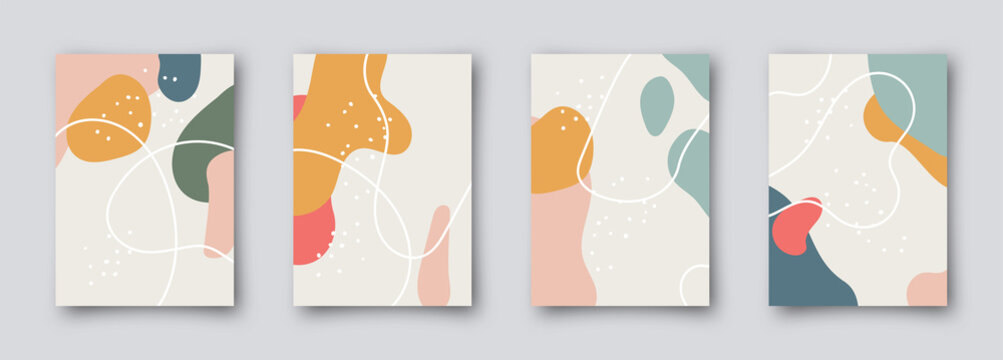 Creative geometric background with different textures. Collage. Design for poster, card, invitation, placard, brochure, flyer. Vector