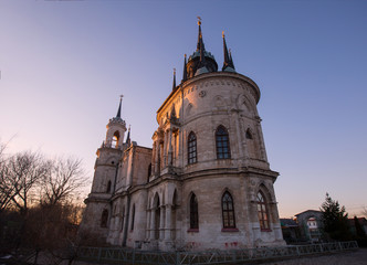 Obraz premium Church of the Vladimir Icon of the Mother of God in the Bykovo estate