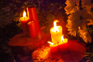 Velas de boda