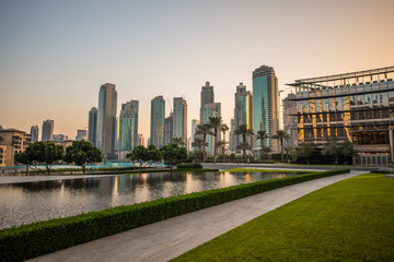 Dubai near the Armani Hotel