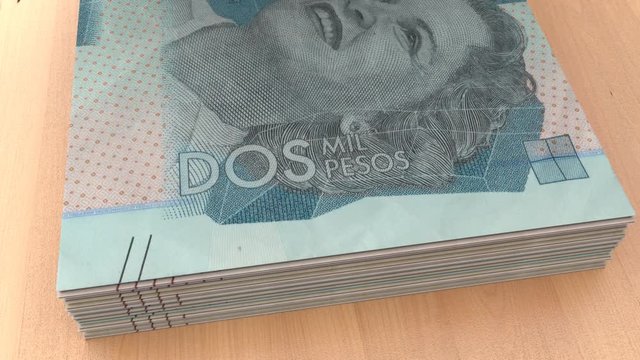 Money Over Table