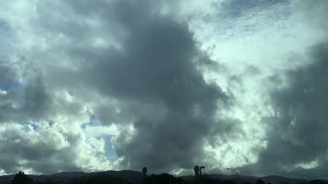 Stormy Sky - Time-Lapse