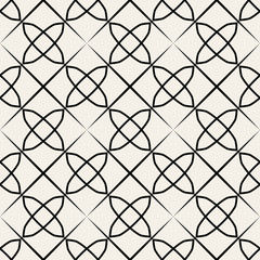 Naklejka premium Geometric Ornamental pattern. Traditional Arabic seamless ornament.