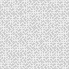 Fototapeta premium Geometric abstract pattern in midcentury style. Seamless vector