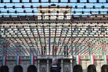 Bandera Italiana Plaza