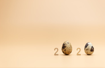 Easter 2020 quail eggs