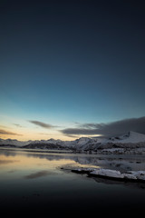 Fototapeta premium Lofoten – Winter im Hohen Norden