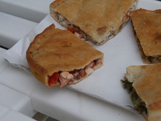 slices of Tiella from Gaeta