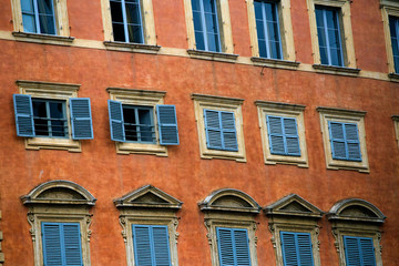 Old building in Siena, Italy