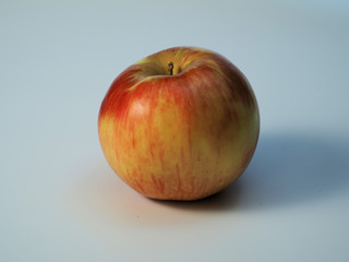 Red ripe and juicy apple