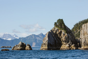 Fototapeta premium Rocks in bay