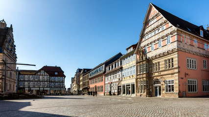 Panorama vom Markt in Hameln