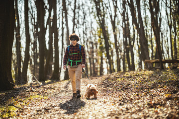 Fototapeta premium Enjoying In Nature