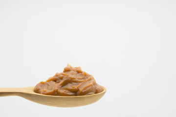 Milk caramel, also called in Colombia Arequipe.