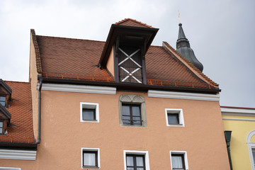 Straubing is a Lower Bavarian city with a well-preserved old town with medieval architecture