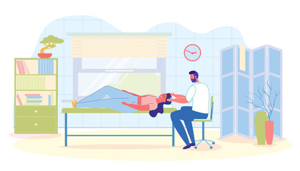 Relaxing Head Massage at Professional Clinic.