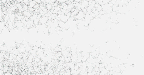 Network Mesh Random Procedural Art background illustration