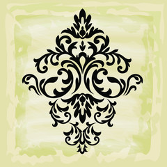 vector damask patterns for greeting cards and wedding invitations