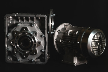 Worm motor, electric motors and equipment for bottling lines, industrial equipment for factories...