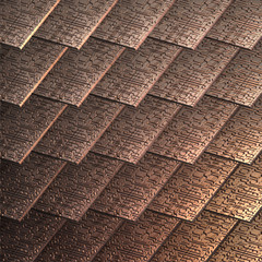 Abstract, computer, fractal design. Fractals are infinitely complex patterns that are self-similar at different scales. 3D-rendering.