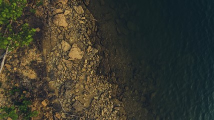 Rock shore
