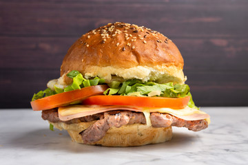 hamburguesa completa