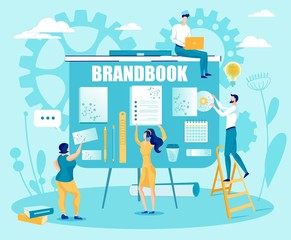 Creating Company Brandbook and Corporate Identity.