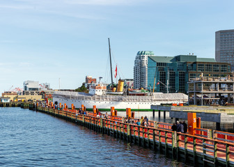 Halifax harbour walk - obrazy, fototapety, plakaty