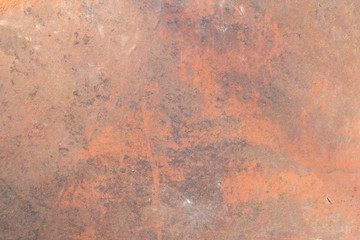 Rusty Rough Sheet Metal Background
