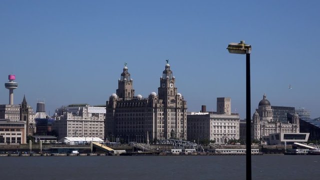 Liverpool city England UK 4K