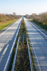 Leere Autobahn