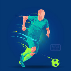 football soccer electric running © akhid