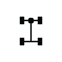 chassis car icon template