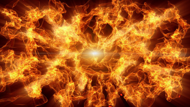Abstract blaze fire flame texture background. Light ray beam.