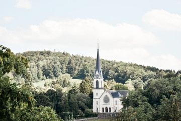 church in the mountains