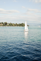 sailboat on the sea