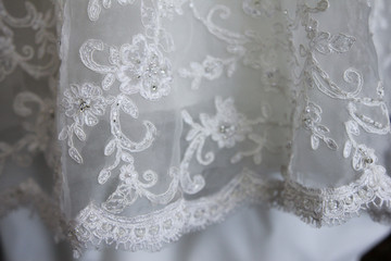 Wedding Dress Lace Details