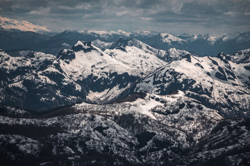 Fototapeta premium mountains in patagonia - cordillera de los andes