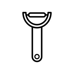 peeler icon vector template