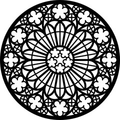 Rose Window, Fig. 10, round 1, round 1
